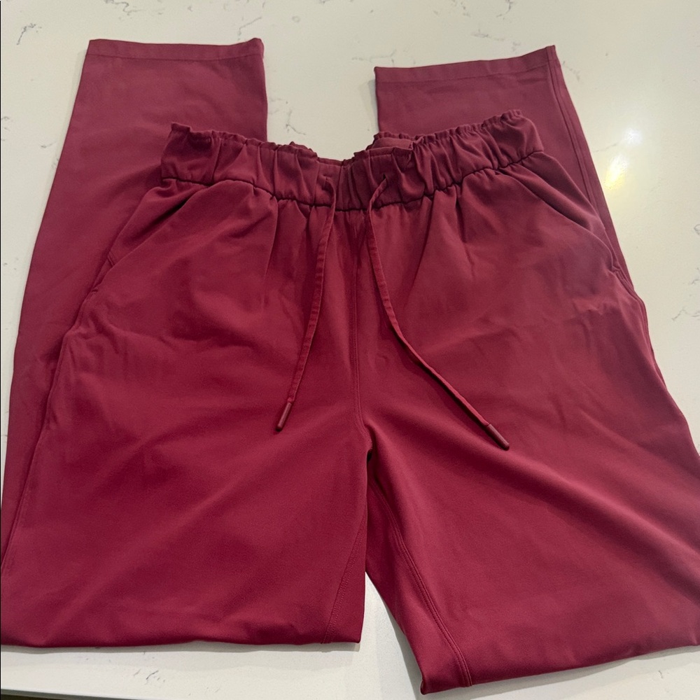 lululemon athletica Burgundy Leggings
